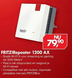 Vobis FRITZ!Repeater 1200 AX aanbieding
