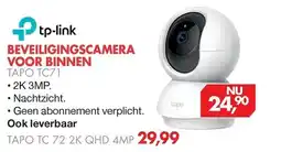 Vobis tp-link beveiligingscamera voor binnen taopo tc71 aanbieding