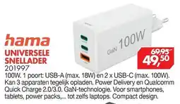Vobis Hama universele snellader 201997 aanbieding