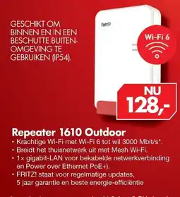 Vobis Fritz! Repeater 1610 Outdoor aanbieding