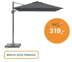 Tuinmeubelshop Bekijk deze parasol aanbieding