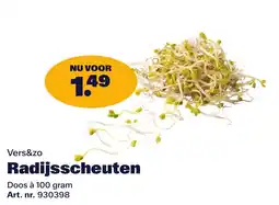 Bidfood Vers&zo Radijsscheuten aanbieding