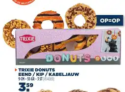 Van der Meer Trixie Donuts Eend / Kip / Kabeljauw aanbieding