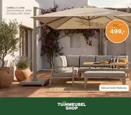 Tuinmeubelshop Camello Luna aanbieding