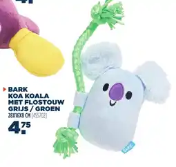 Van der Meer BARK koa koala met flostouw grijs / groen aanbieding