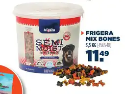 Van der Meer frigera semi moist soft treats mix bones aanbieding