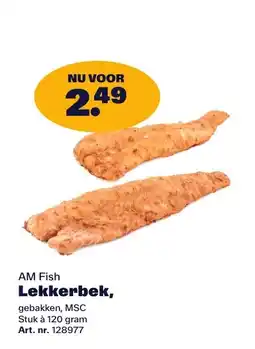 Bidfood AM Fish Lekkerbek aanbieding