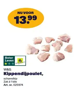 Bidfood W&G Kippendijpoulet, scharrelkip aanbieding