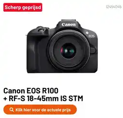 Kamera Express Canon EOS R100 aanbieding
