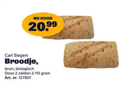 Bidfood Carl Siegert Broodje aanbieding
