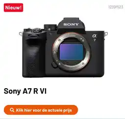 Kamera Express Sony A7 R VI aanbieding