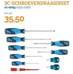 Ivana GEDORE 3C-SCHROEVEN DRAAIERSSET aanbieding