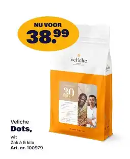 Bidfood Veliche Dots, wit aanbieding