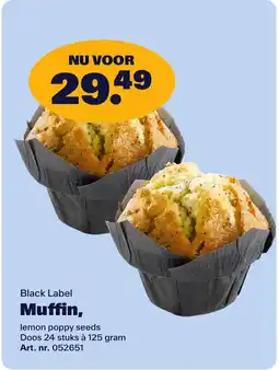 Bidfood Black Label Muffin aanbieding