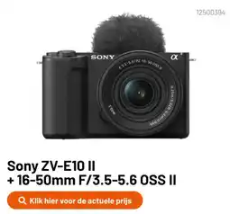Kamera Express Sony ZV-E10 II aanbieding