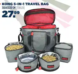Van der Meer KONG 5-IN-1 TRAVEL BAG aanbieding