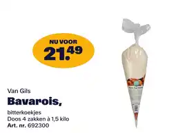 Bidfood Van Gils Bavarois, bitterkoekjes aanbieding