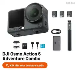 Kamera Express DJI Osmo Action 6 Adventure Combo aanbieding
