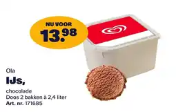 Bidfood Ola IJs, chocolade aanbieding
