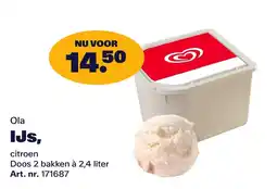 Bidfood Ola IJs aanbieding