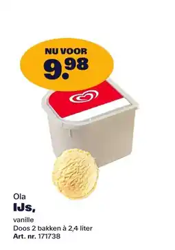 Bidfood Ola IJs aanbieding