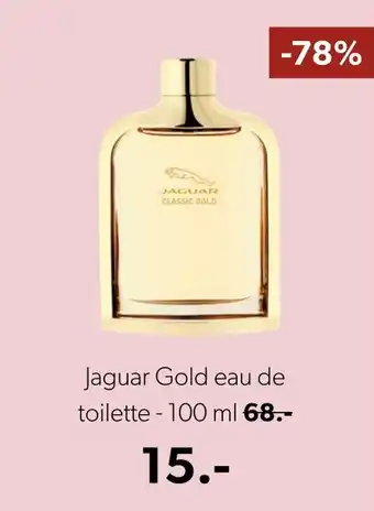 Wehkamp Jaguar Gold eau de toilette aanbieding