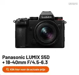 Kamera Express Panasonic LUMIX S5D aanbieding