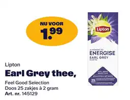 Bidfood Lipton Earl Grey thee aanbieding