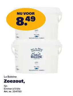 Bidfood La Baleine Zeezout aanbieding