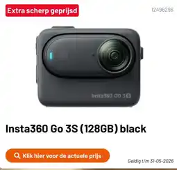 Kamera Express Insta360 Go 3S aanbieding