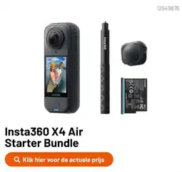 Kamera Express Insta360 X4 Air Starter Bundle aanbieding