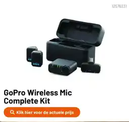 Kamera Express GoPro Wireless Mic Complete Kit aanbieding