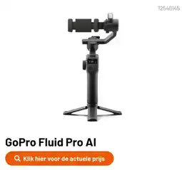Kamera Express GoPro Fluid Pro AI aanbieding