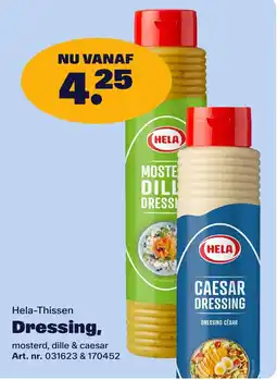 Bidfood Hela-Thissen Dressing aanbieding