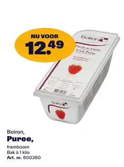 Bidfood Boiron, Puree, frambozen aanbieding