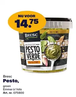 Bidfood Bresc Pesto, groen aanbieding