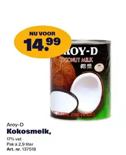 Bidfood Aroy-D Kokosmelk aanbieding