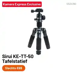 Kamera Express Sirui KE-TT-50 Tafelstatief aanbieding
