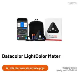 Kamera Express Datacolor LightColor Meter aanbieding