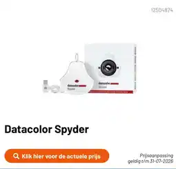 Kamera Express Datacolor Spyder aanbieding