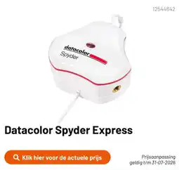 Kamera Express Datacolor Spyder Express aanbieding