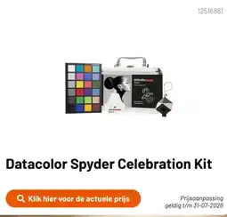 Kamera Express Datacolor Spyder Celebration Kit aanbieding