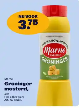 Bidfood Marne Groninger mosterd aanbieding
