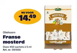 Bidfood Oliehoorn Franse mosterd aanbieding