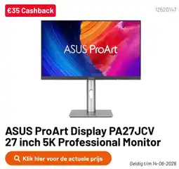 Kamera Express asus proart display pa27jcv aanbieding