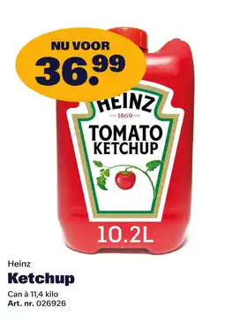 Bidfood Heinz Ketchup aanbieding