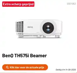 Kamera Express BenQ TH575i Beamer aanbieding