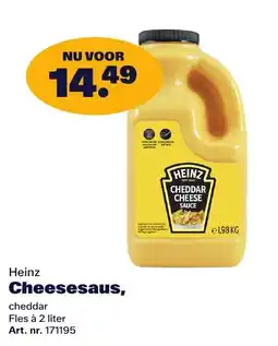 Bidfood Heinz Cheesesauss aanbieding