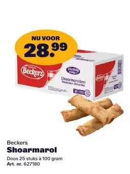 Bidfood Beckers Shoarmarol aanbieding