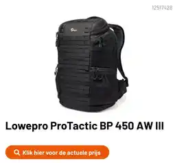 Kamera Express Lowepro ProTactic BP 450 AW III aanbieding